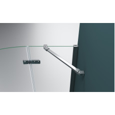 Душевой уголок BelBagno KRAFT-R-2-100-C-Cr