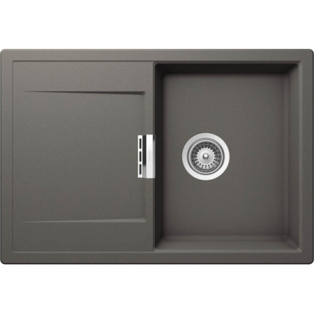 Мойка кварцевая Schock Eton 45 D Cristadur 740х510 серебристый камень Мойка кварцевая Schock Eton 45 D Cristadur 740х510 серебристый камень