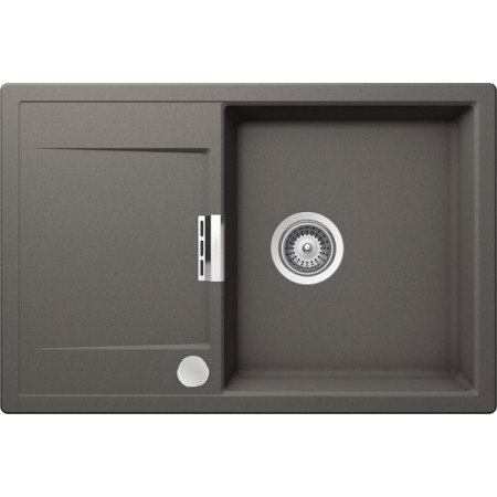 Мойка кварцевая Schock Eton 50 D Cristadur 765х510 серебристый камень Мойка кварцевая Schock Eton 50 D Cristadur 765х510 серебристый камень
