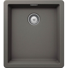 Мойка кварцевая Schock Greenwich 45 Cristadur 406х456 серебристый камень