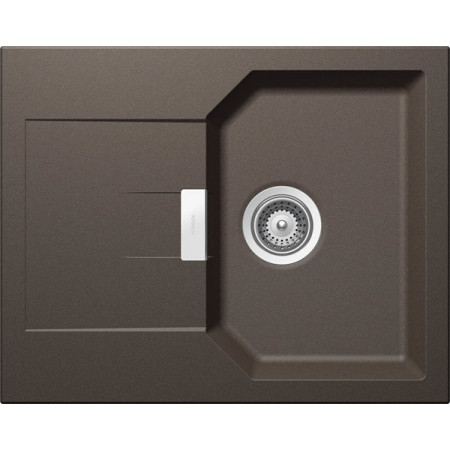 Мойка кварцевая Schock Manhattan 40 D Cristalite, корз.клапан 640x510 инка