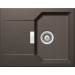 Мойка кварцевая Schock Manhattan 40 D Cristalite, корз.клапан 640x510 инка