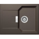 Мойка кварцевая Schock Manhattan 40 D Cristalite, корз.клапан 640x510 инка