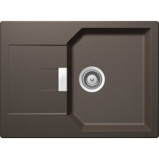 Мойка кварцевая Schock Manhattan 45 D Cristalite, корз.клапан 690x510 инка
