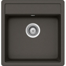 Мойка кварцевая Schock Nemo 50 (N-100S) Cristalite, 490x510, баварский камень