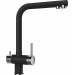 Смеситель (Schock) Wellus New, Cristalite оникс