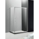Душевой уголок Cezares MOLVENO-AH-11-150/100-C-Cr-IV, 150х100х195, профиль хром, стекло прозрачное
