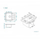 Мойка Alveus Line Max 110 Sat-90 нерж сталь Мойка Alveus Line Max 110 Sat-90 нерж сталь