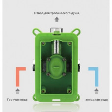 Душевая система встраиваемая хром G7101 Gappo