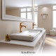 Смеситель для раковины низкий розовое золото Beatrice 0115 R Or Altro Bagno Смеситель для раковины низкий розовое золото Beatrice 0115 R Or Altro Bagno