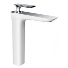 Смеситель для раковины высокий белый/хром Aperto 010206 BiCr Altro Bagno