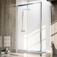 Душевой угол Veconi Rovigo RV-072, 1500х900х1900 хром, стекло прозрачное (комплект)