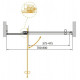 Дверь в проём Cezares SLIDER-B-1-70/80-GRIGIO-NERO Дверь в проём Cezares SLIDER-B-1-70/80-GRIGIO-NERO