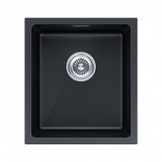 Мойка кварцевая LUMI 41UNI, IT-GRANIT, LU41-AN, антрацит, 410х460, Paulmark