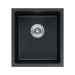 Мойка кварцевая LUMI 41UNI, IT-GRANIT, LU41-AN, антрацит, 410х460, Paulmark