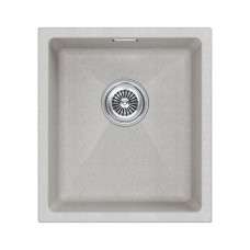 Мойка кварцевая LUMI 41UNI, IT-GRANIT, LU41-BE, бежевый, 410х460, Paulmark