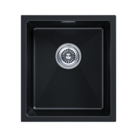 Мойка кварцевая LUMI 41UNI, IT-GRANIT, LU41-BLM, черный металлик, 410х460, Paulmark Мойка кварцевая LUMI 41UNI, IT-GRANIT, LU41-BLM, черный металлик, 410х460, Paulmark