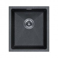 Мойка кварцевая LUMI 41UNI, IT-GRANIT, LU41-DG, графит, 410х460, Paulmark
