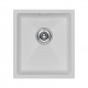 Мойка кварцевая LUMI 41UNI, IT-GRANIT, LU41-WH, белый, 410х460, Paulmark