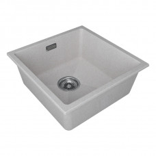 Мойка кварцевая LUMI 45UNI, IT-GRANIT, LU45-BE, бежевый, 455х460, Paulmark