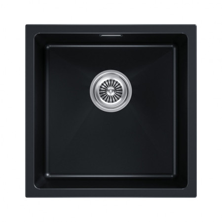 Мойка кварцевая LUMI 45UNI, IT-GRANIT, LU45-BLM, черный металлик, 455х460, Paulmark Мойка кварцевая LUMI 45UNI, IT-GRANIT, LU45-BLM, черный металлик, 455х460, Paulmark
