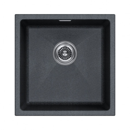 Мойка кварцевая LUMI 45UNI, IT-GRANIT, LU45-DG, графит, 455х460, подст. мон. Paulmark Мойка кварцевая LUMI 45UNI, IT-GRANIT, LU45-DG, графит, 455х460, подст. мон. Paulmark