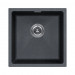 Мойка кварцевая LUMI 45UNI, IT-GRANIT, LU45-DG, графит, 455х460, подст. мон. Paulmark