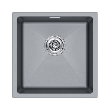 Мойка кварцевая LUMI 45UNI, IT-GRANIT, LU45-GRM, серый металлик, 455х460, Paulmark Мойка кварцевая LUMI 45UNI, IT-GRANIT, LU45-GRM, серый металлик, 455х460, Paulmark