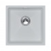 Мойка кварцевая LUMI 45UNI, IT-GRANIT, LU45-WH, белый, 455х460, Paulmark