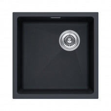 Мойка кварцевая LUMI 45UNI-SKEW, IT-GRANIT, LU45SK-AN, антрацит, 455х440, Paulmark