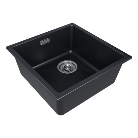 Мойка кварцевая LUMI 45UNI-SKEW, IT-GRANIT, LU45SK-AN, антрацит, 455х440, Paulmark Мойка кварцевая LUMI 45UNI-SKEW, IT-GRANIT, LU45SK-AN, антрацит, 455х440, Paulmark