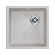 Мойка кварцевая LUMI 45UNI-SKEW, IT-GRANIT, LU45SK-BE, бежевый, 455х440, Paulmark