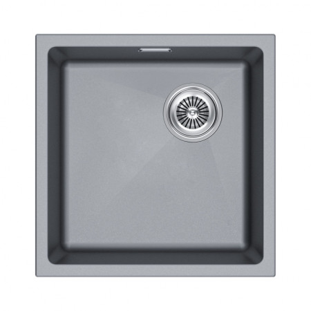 Мойка кварцевая LUMI 45UNI-SKEW, IT-GRANIT, LU45SK-GRM, серый металлик, 455х440, Paulmark Мойка кварцевая LUMI 45UNI-SKEW, IT-GRANIT, LU45SK-GRM, серый металлик, 455х440, Paulmark