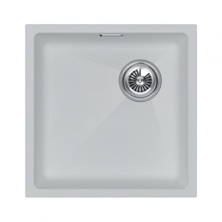 Мойка кварцевая LUMI 45UNI-SKEW, IT-GRANIT, LU45SK-WH, белый, 455х440, Paulmark Мойка кварцевая LUMI 45UNI-SKEW, IT-GRANIT, LU45SK-WH, белый, 455х440, Paulmark
