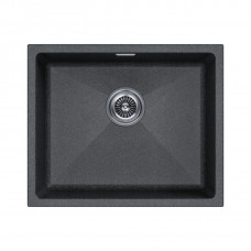Мойка кварцевая LUMI 55UNI, IT-GRANIT, LU55-DG, графит, 555х460, Paulmark