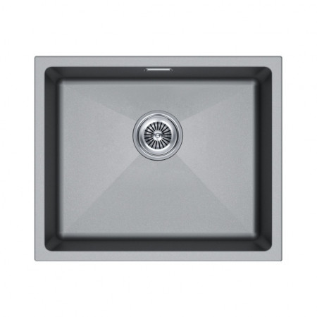 Мойка кварцевая LUMI 55UNI, IT-GRANIT, LU55-GRM, серый металлик, 555х460, Paulmark Мойка кварцевая LUMI 55UNI, IT-GRANIT, LU55-GRM, серый металлик, 555х460, Paulmark