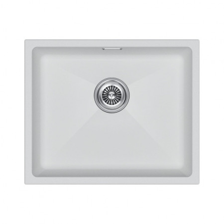 Мойка кварцевая LUMI 55UNI, IT-GRANIT, LU55-WH, белый, 555х460, Paulmark Мойка кварцевая LUMI 55UNI, IT-GRANIT, LU55-WH, белый, 555х460, Paulmark
