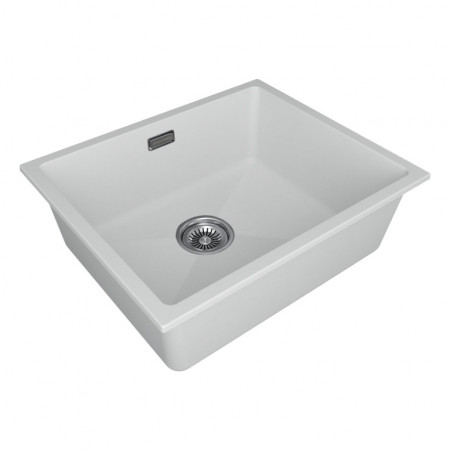 Мойка кварцевая LUMI 55UNI, IT-GRANIT, LU55-WH, белый, 555х460, Paulmark Мойка кварцевая LUMI 55UNI, IT-GRANIT, LU55-WH, белый, 555х460, Paulmark