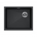 Мойка кварцевая LUMI 55UNI-SKEW, IT-GRANIT, LU55SK-AN, антрацит, 555х440, Paulmark