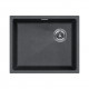 Мойка кварцевая LUMI 55UNI-SKEW, IT-GRANIT, LU55SK-DG, графит, 555х440, Paulmark