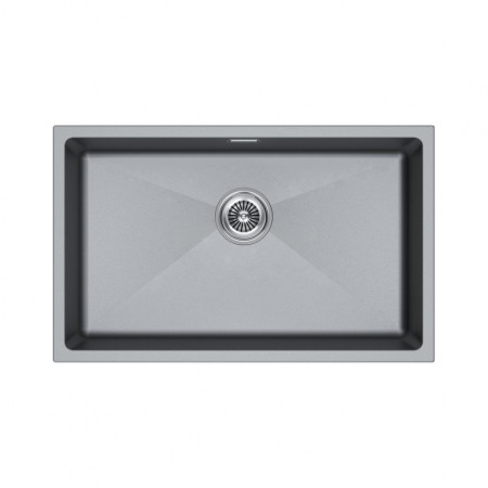 Мойка кварцевая LUMI 74UNI, IT-GRANIT, LU74-GRM, серый металлик, 740х460, Paulmark Мойка кварцевая LUMI 74UNI, IT-GRANIT, LU74-GRM, серый металлик, 740х460, Paulmark