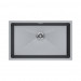 Мойка кварцевая LUMI 74UNI, IT-GRANIT, LU74-GRM, серый металлик, 740х460, Paulmark