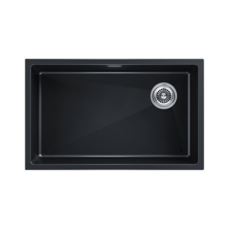 Мойка кварцевая LUMI 74UNI-SKEW, IT-GRANIT, LU74SK-BLM, черный металлик, 740х440, Paulmark Мойка кварцевая LUMI 74UNI-SKEW, IT-GRANIT, LU74SK-BLM, черный металлик, 740х440, Paulmark