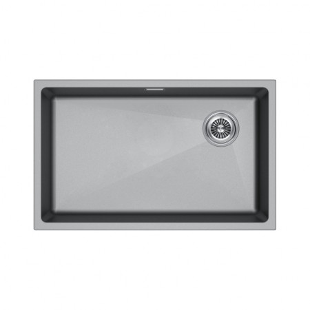 Мойка кварцевая LUMI 74UNI-SKEW, IT-GRANIT, LU74SK-GRM, серый металлик, 740х440, Paulmark Мойка кварцевая LUMI 74UNI-SKEW, IT-GRANIT, LU74SK-GRM, серый металлик, 740х440, Paulmark
