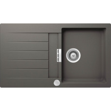 Мойка кварцевая Schock Signus 45D (D-100) Cristadur, 860x500, серебристый камень