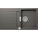 Мойка кварцевая Schock Signus 45D (D-100) Cristadur, 860x500, серебристый камень