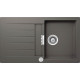 Мойка кварцевая Schock Signus 45D (D-100) Cristadur, 860x500, серебристый камень Мойка кварцевая Schock Signus 45D (D-100) Cristadur, 860x500, серебристый камень