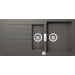 Мойка кварцевая Schock Signus 60D (D-150) Cristadur, 1000x500, серебристый камень