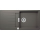 Мойка кварцевая Schock Signus 60D Large (D-100L) Cristadur, 1000x500, серебристый камень