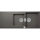 Мойка кварцевая Schock Signus 80D (D-200) Cristadur, 1160x500, серебристый камень Мойка кварцевая Schock Signus 80D (D-200) Cristadur, 1160x500, серебристый камень